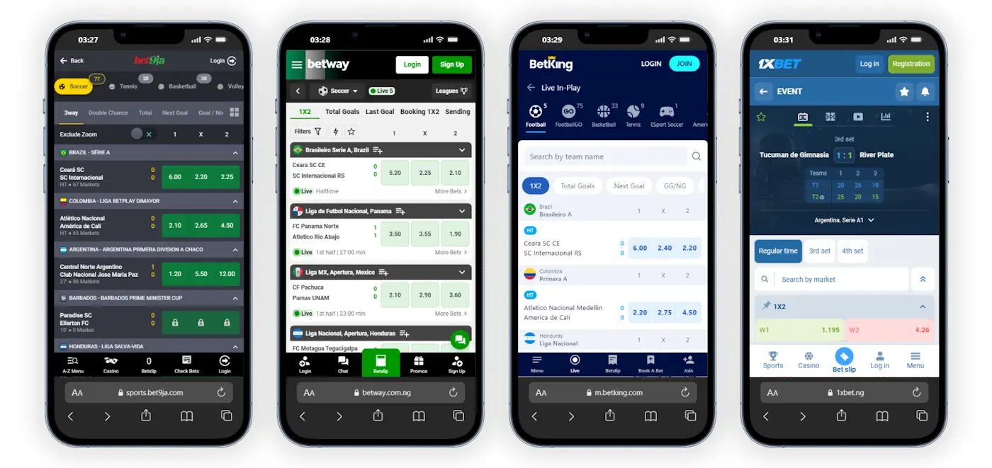 Live Beting Mobile Screenshot